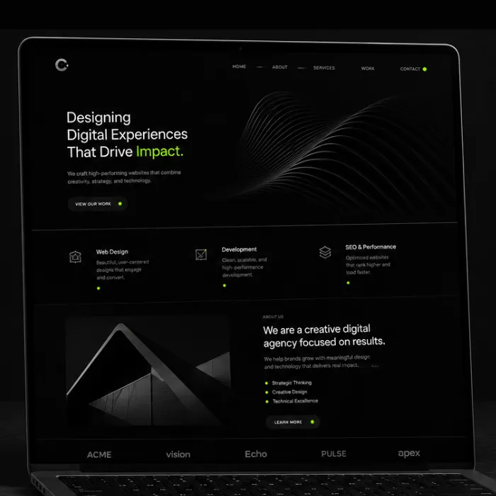 Web Design & Development Hover